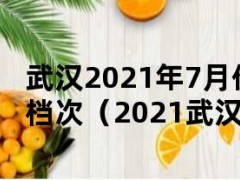 武汉2021年7月份灵活就业社保档次（2021武汉市灵活就业人员社保缴费档次）
