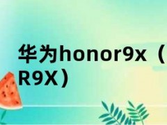 华为honor9x（华为HONOR9X）